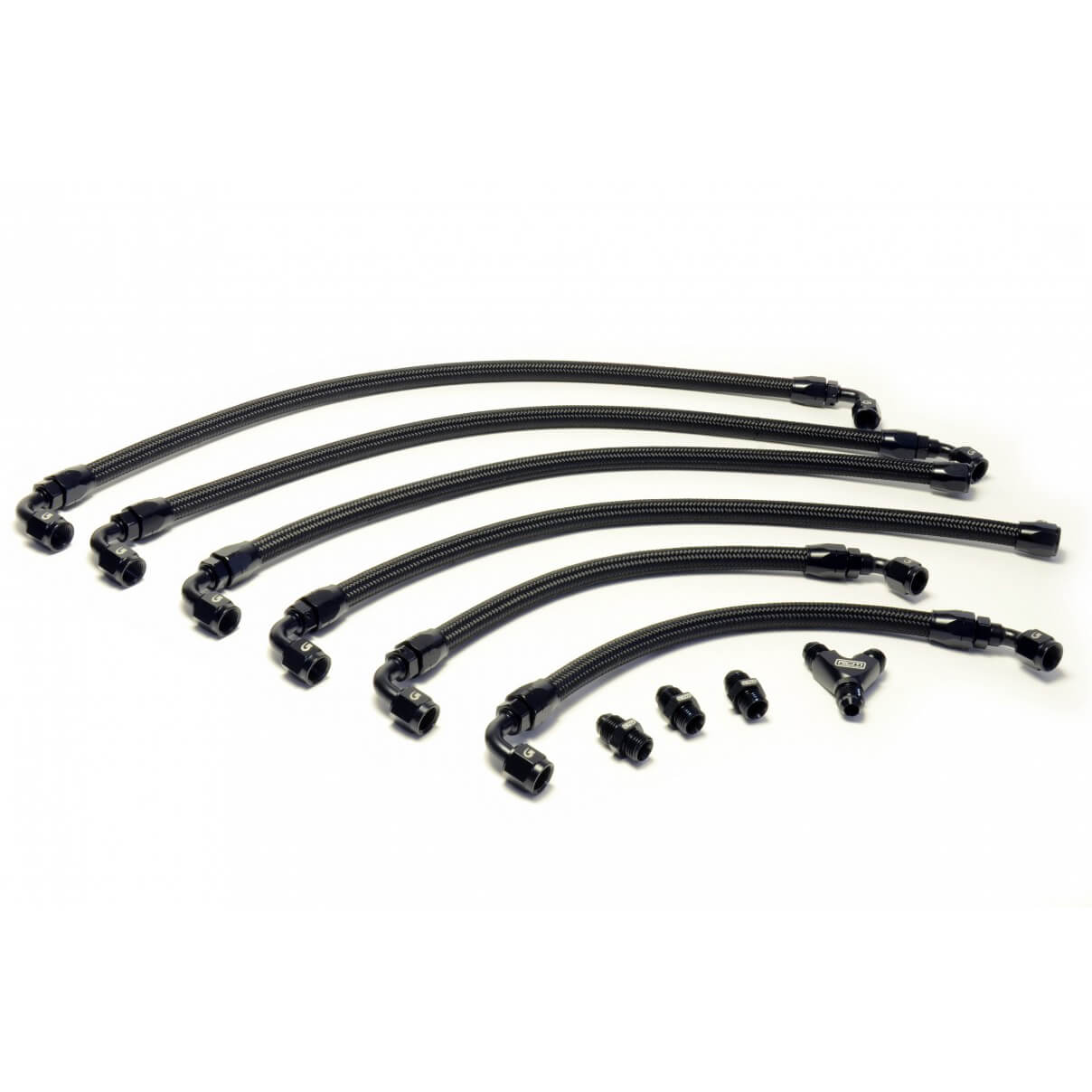 Roger Clark Motorsport Parallel Fuel Line Kit For Rotated Turbos, 2001-2007 JDM STi EJ207 Spec-C