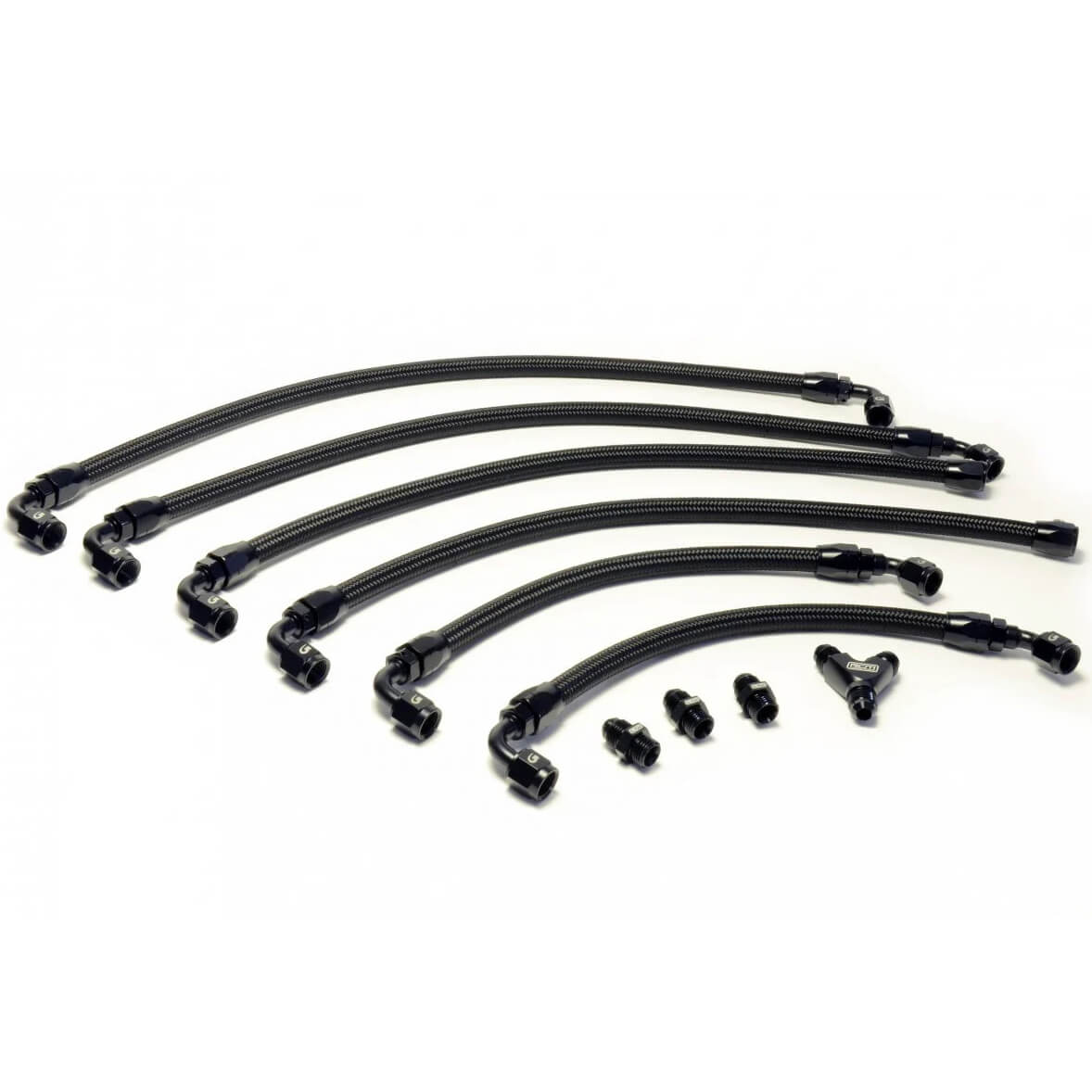 Roger Clark Motorsport Parallel Fuel Rail & Regulator Kit, 2001-2007 JDM STi EJ207 Spec-C - Angle 5