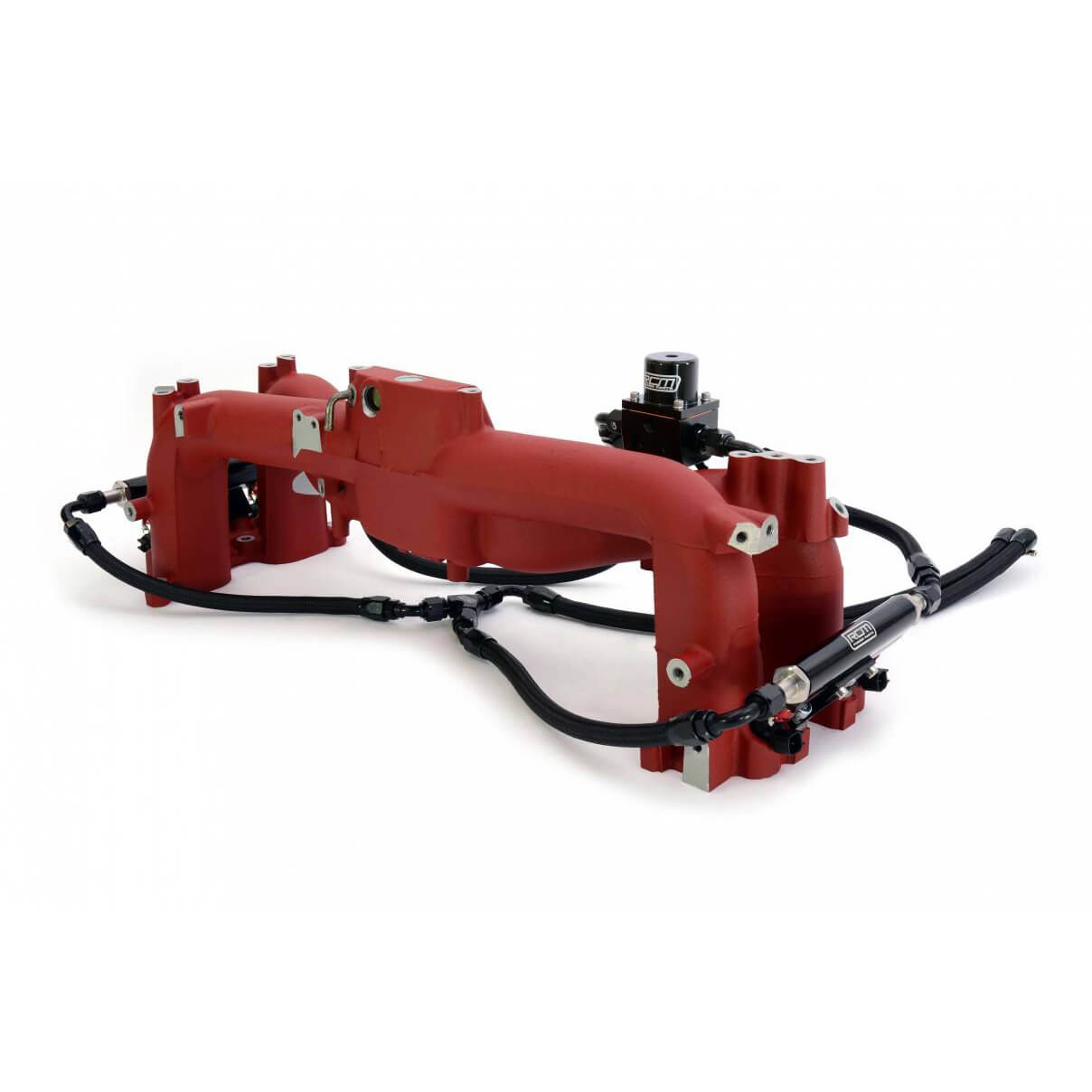 Roger Clark Motorsport Parallel Fuel Rail & Regulator Kit, 2001-2007 JDM STi EJ207 Spec-C - Angle 6