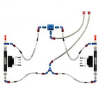 Roger Clark Motorsport Parallel Fuel Rail Kit / Rotated Turbo (UK/USDM/Euro), 2002-2007 WRX & STi - Angle 7