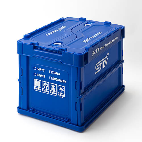 STi Performance Storage Container (20 Litre, Blue) - Angle 2