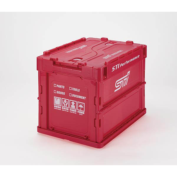 STi Performance Storage Container (20 Litre, Red) - Angle 2