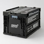 STi Performance Storage Container (50 Litre, Black) - Angle 2