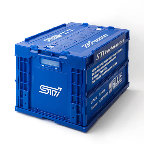 STi Performance Storage Container (50 Litre, Blue) - Angle 2