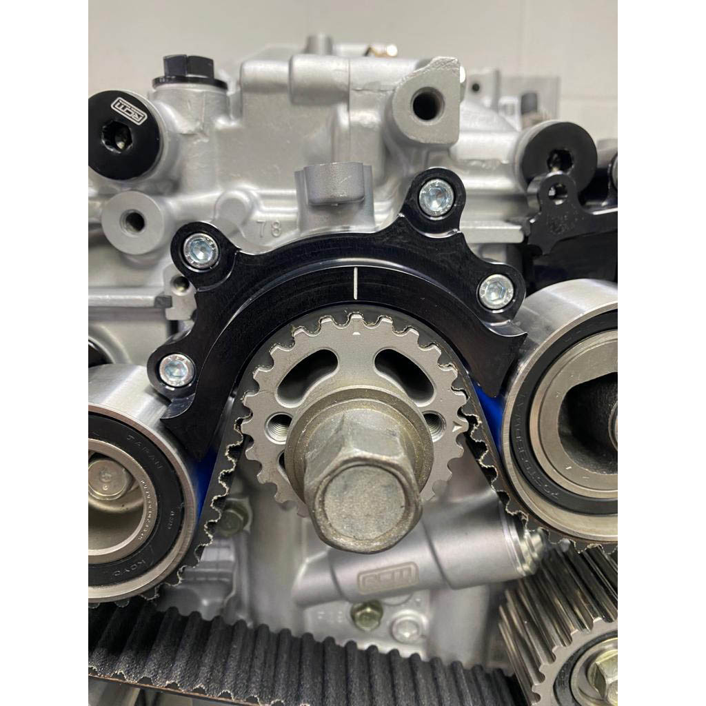 Roger Clark Motorsport Race Spec Billet Timing Belt Guide, 2002-2014 WRX & 2004-2021 STi - Angle 4
