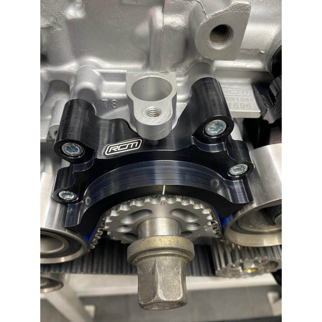 Roger Clark Motorsport Race Spec Billet Timing Belt Guide, 2002-2014 WRX & 2004-2021 STi - Angle 5