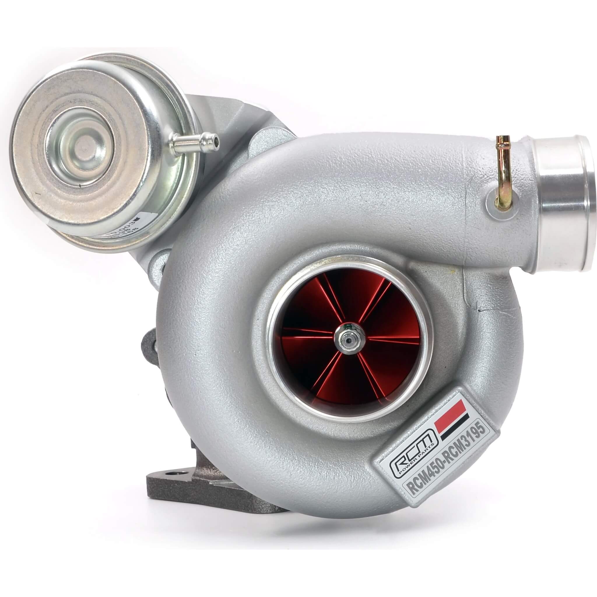 Roger Clark Motorsport RCM450 Hybrid Billet Single Scroll Turbo, 2002-2007 WRX & 2004-2021 STi - Angle 2