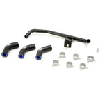 Samco Silicone Oil Cooler Hose Kit (Black), 2002-2005 WRX & 2004-2007 STi - Angle 2
