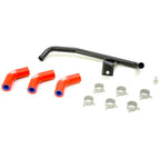 Samco Silicone Oil Cooler Hose Kit (Red), 2002-2005 WRX & 2004-2007 STi - Angle 2