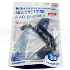 Samco Silicone Power Steering Hose Kit (Black), 2008-2014 WRX & STi - Angle 2
