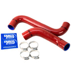 Samco Silicone Radiator Hose Kit w/ SS Clamps (Viper Red), 2002-2007 WRX & STi
