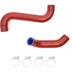Samco Silicone Radiator Hose Kit w/ SS Clamps (Viper Red), 2008-2014 WRX & STi - Angle 5