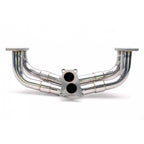 Roger Clark Motorsport Stainless Steel Tubular Exhaust Manifold, 2015-2021 WRX - Angle 4