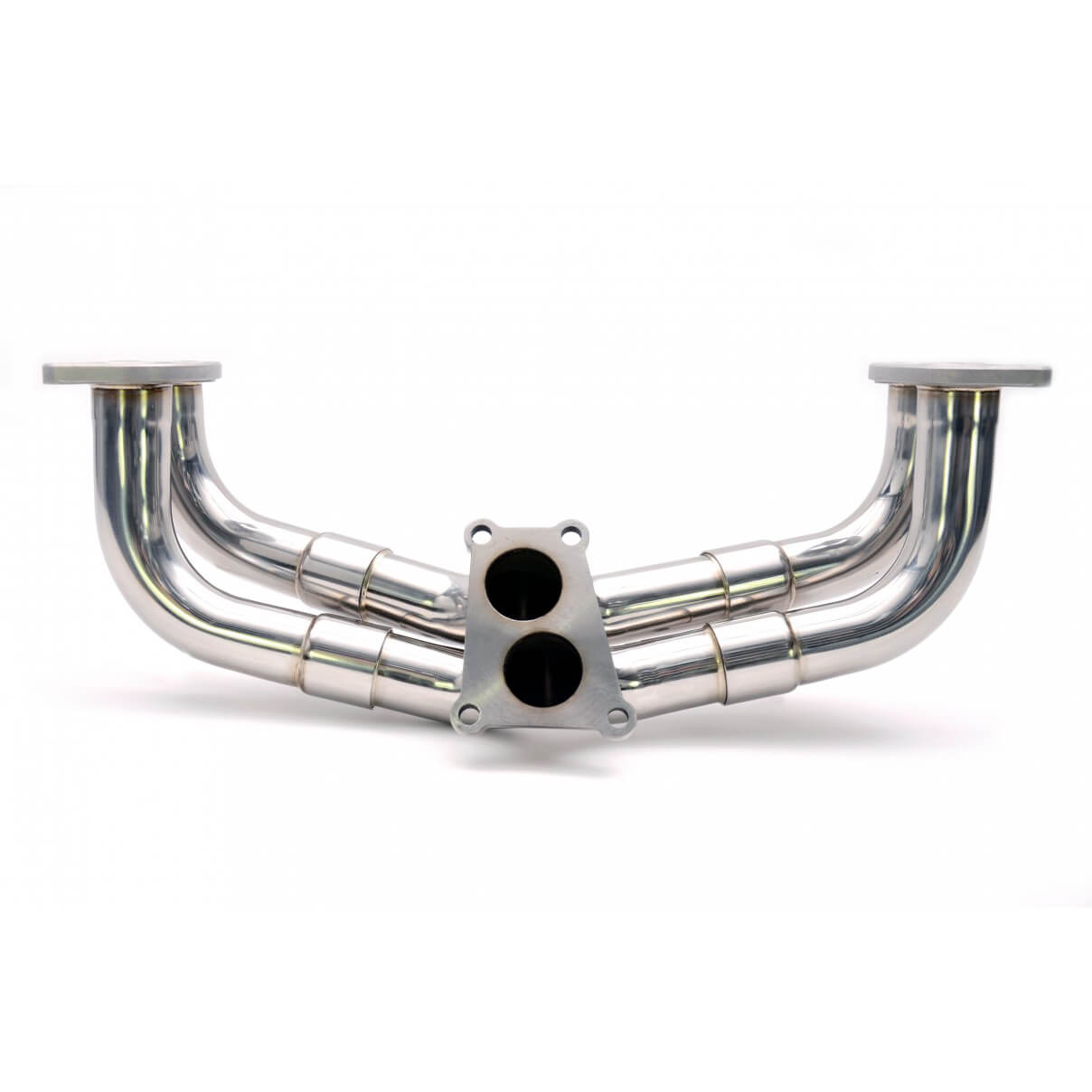 Roger Clark Motorsport Stainless Steel Tubular Exhaust Manifold, 2015-2021 WRX - Angle 4