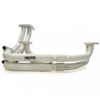 Roger Clark Motorsport Twin Scroll SS Exhaust Manifold (White Ceramic), 2002-2014 WRX & 2004-2021 STi - Angle 2