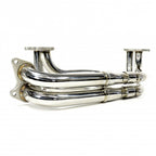 Roger Clark Motorsport Twin Scroll Stainless Tubular Exhaust Manifold, 2002-2014 WRX & 2004-2021 STi - Angle 3