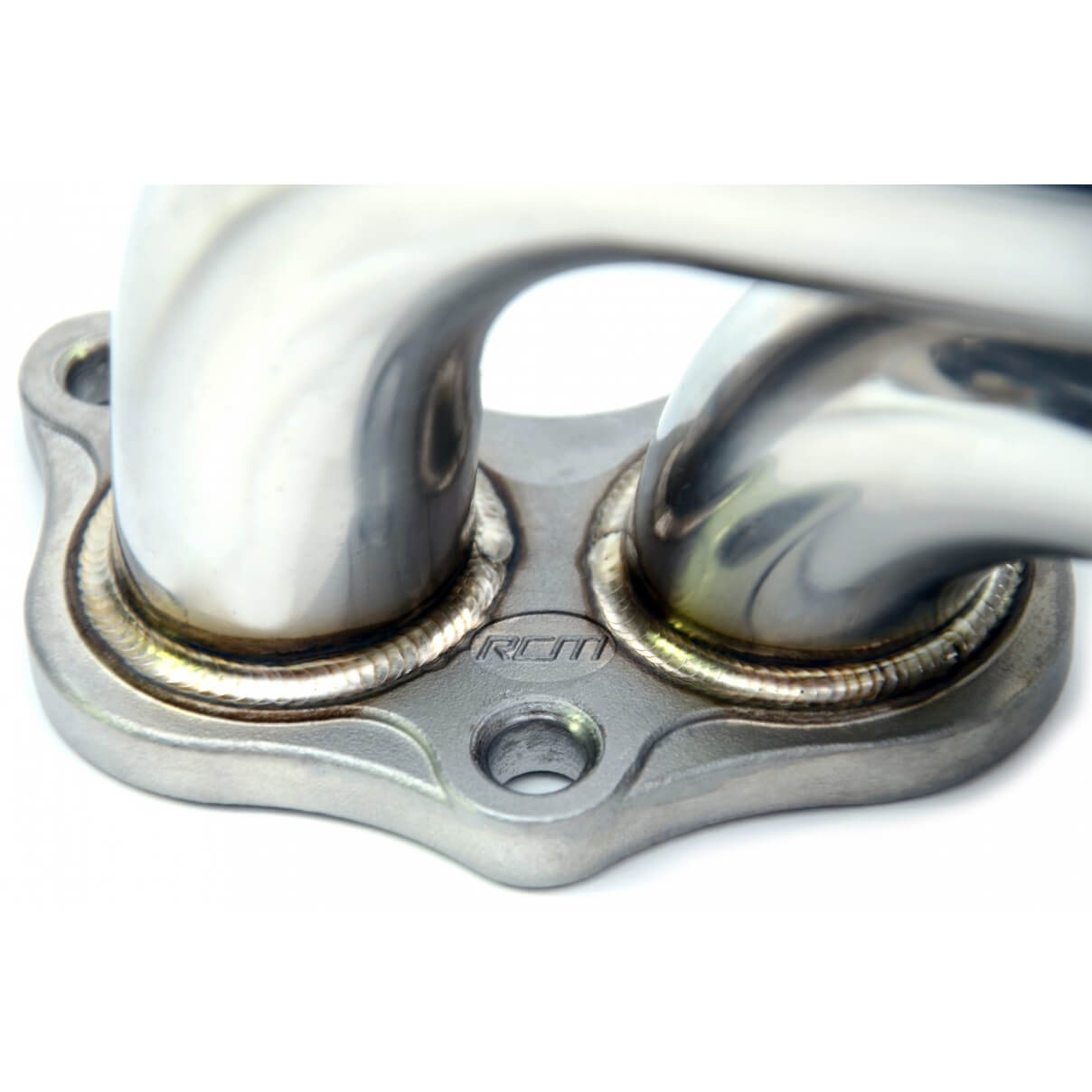 Roger Clark Motorsport Twin Scroll Stainless Tubular Exhaust Manifold, 2002-2014 WRX & 2004-2021 STi - Angle 5