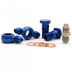 Roger Clark Motorsport Twisted Turbo Oil Supply Kit, 2007-2021 STi - Angle 3