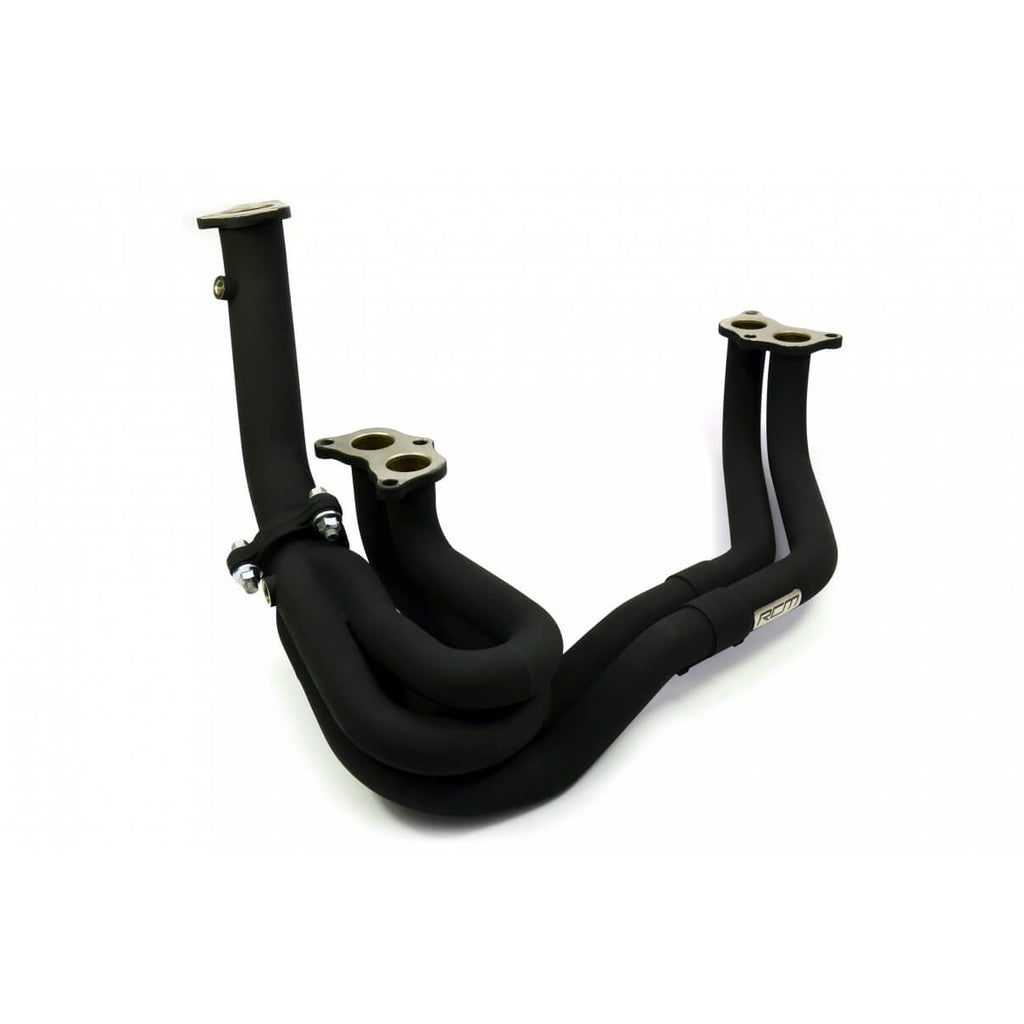 Roger Clark Motorsport Unequal Length SS Exhaust Manifold (Black Ceramic), 2002-2014 WRX & 2004-2021 STi