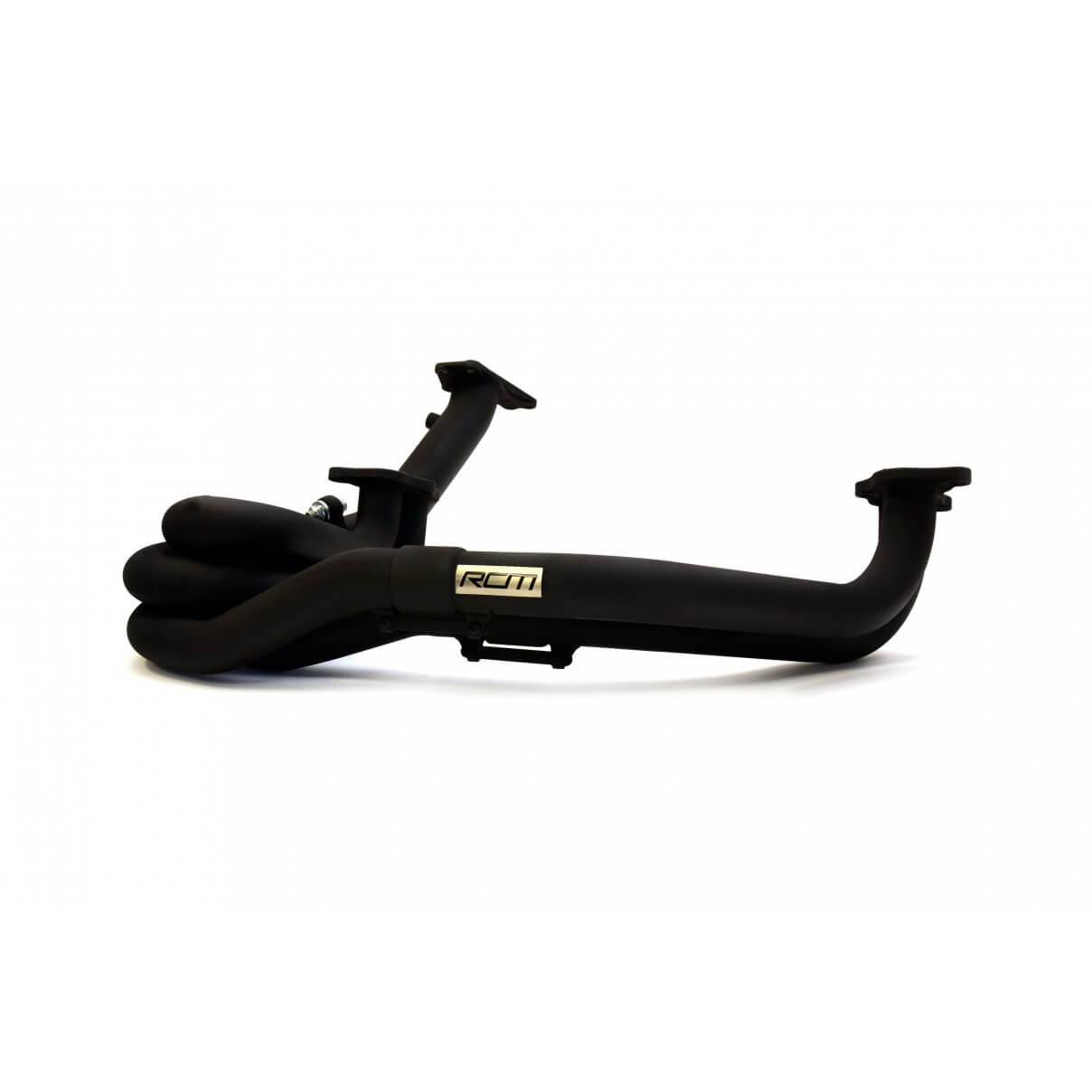 Roger Clark Motorsport Unequal Length SS Exhaust Manifold (Black Ceramic), 2002-2014 WRX & 2004-2021 STi - Angle 2
