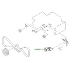 Roger Clark Motorsport Upgraded Timing Belt Tensioner, 2002-2014 WRX & 2004-2021 STi - Angle 4