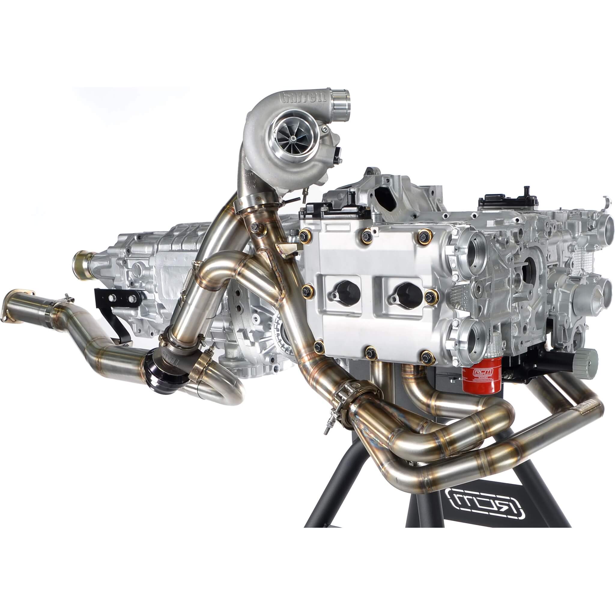 Roger Clark Motorsport V-Band Rotated Turbo Pipework Kit-Garrett, 2004-2007 STi