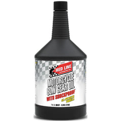 Red Line 80W Motorcycle Gear Oil w/ Shockproof (1 Quart)