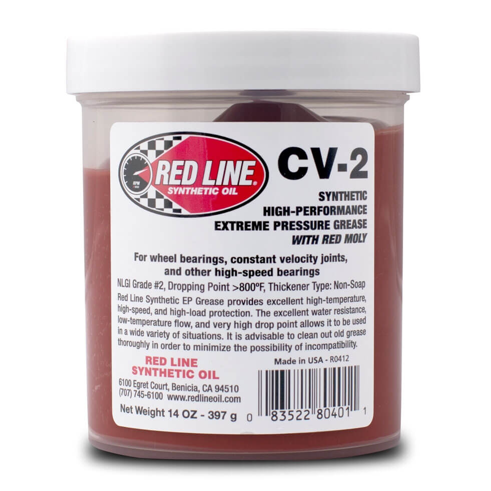 Red Line CV-2 w/ Moly CV Grease (14oz. Jar)