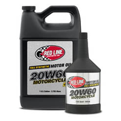 Red Line Motorcycle Synthetic Engine Oil (20W-60, 1 Quart)