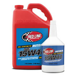 Red Line Synthetic Diesel Engine Oil (15W-40, 1 Gallon)