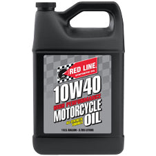 Red Line Synthetic Motorcycle Engine Oil (10W-40, 1 Quart)