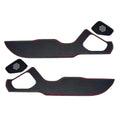 Revel GT Design Kick Panel Covers w/ Red Stitch (4 Pieces), 2022-2025 BRZ & GR86