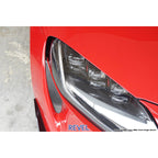 Revel GT Dry Carbon Front Fog Lamp Covers (2 Pieces), 2020-2021 GR Supra - Angle 2