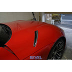 Revel GT Dry Carbon Hood Duct Covers (2 Pieces), 2020-2022 GR Supra - Angle 2