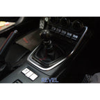 Revel GT Dry Carbon Shifter Panel Cover, 2022-2025 BRZ & GR86 - Angle 2