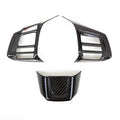 Revel GT Dry Carbon Steering Wheel Insert Covers (3 Pieces), 2015-2021 STi & 2015-2021 WRX