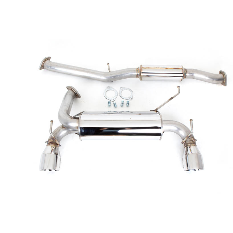 Revel Medallion Touring-S Cat-Back Exhaust System, 2003-2008 350Z - Angle 2