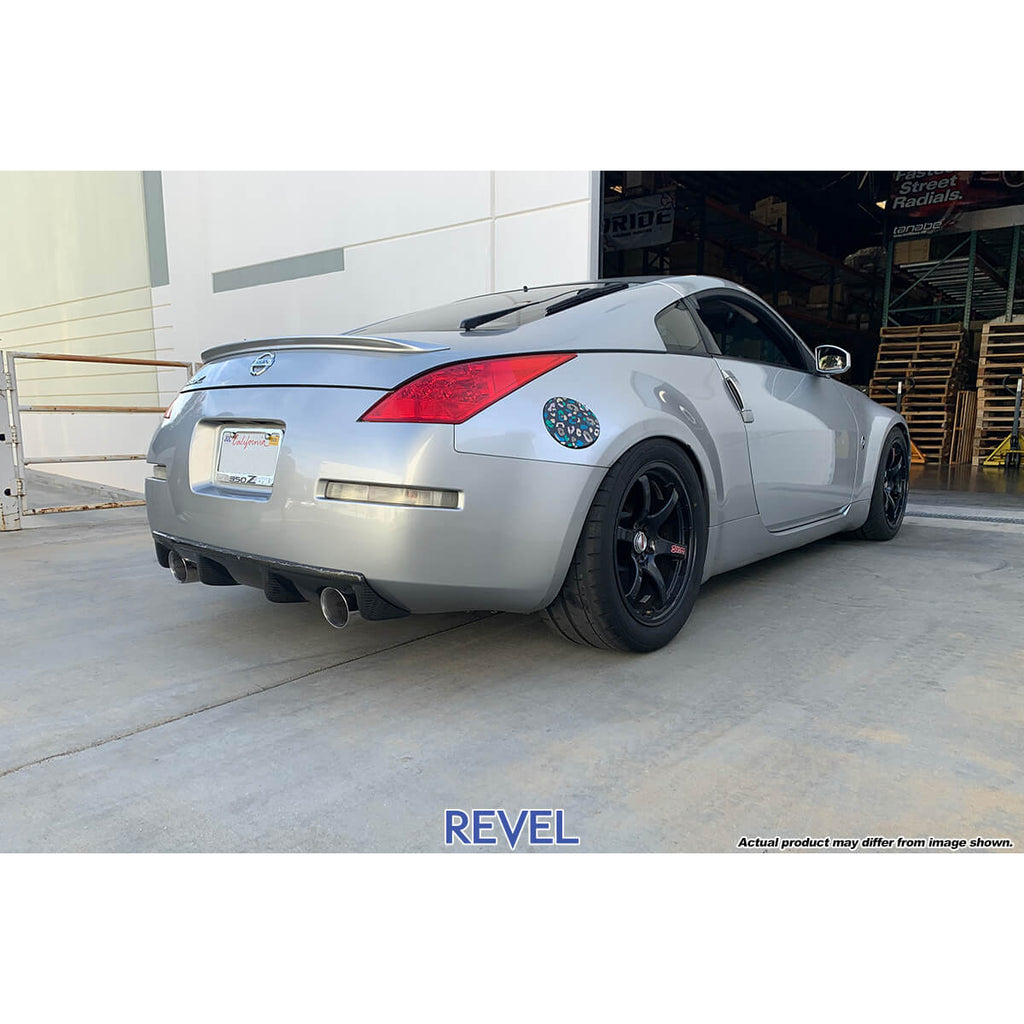 Revel Medallion Touring-S Cat-Back Exhaust System, 2003-2008 350Z - Angle 4