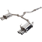 Revel Medallion Touring-S Catback Exhaust w/ Dual Mufflers, 2022-2026 WRX