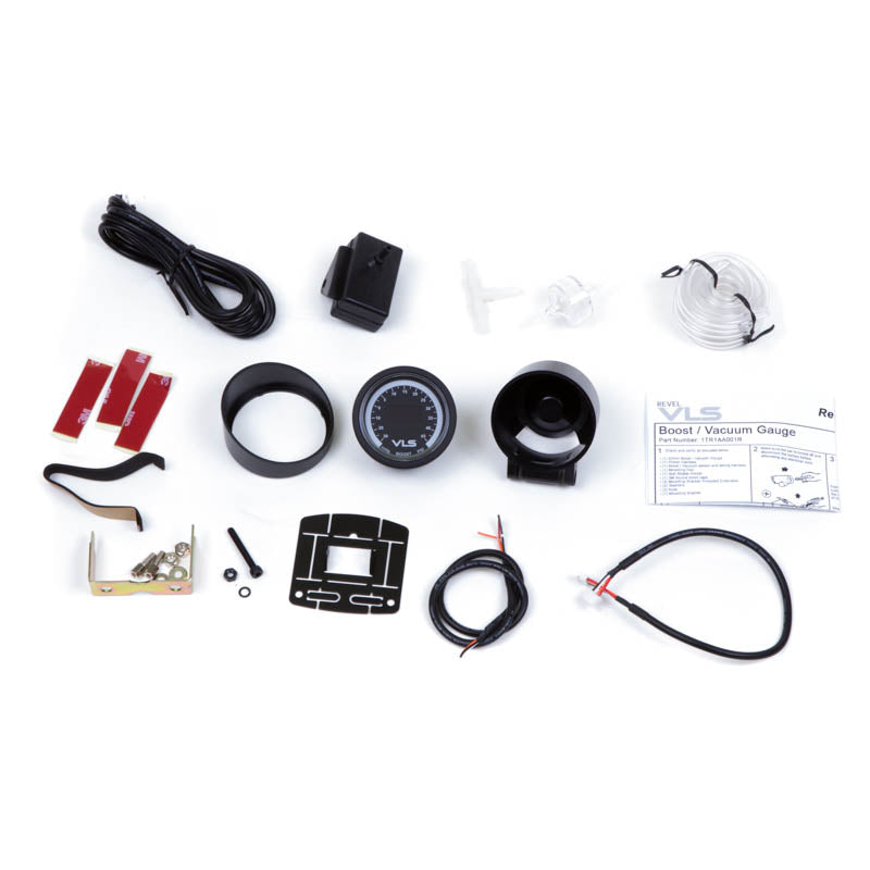 Revel VLS Boost Gauge (52mm, 30inHg-45 PSI) - Angle 2