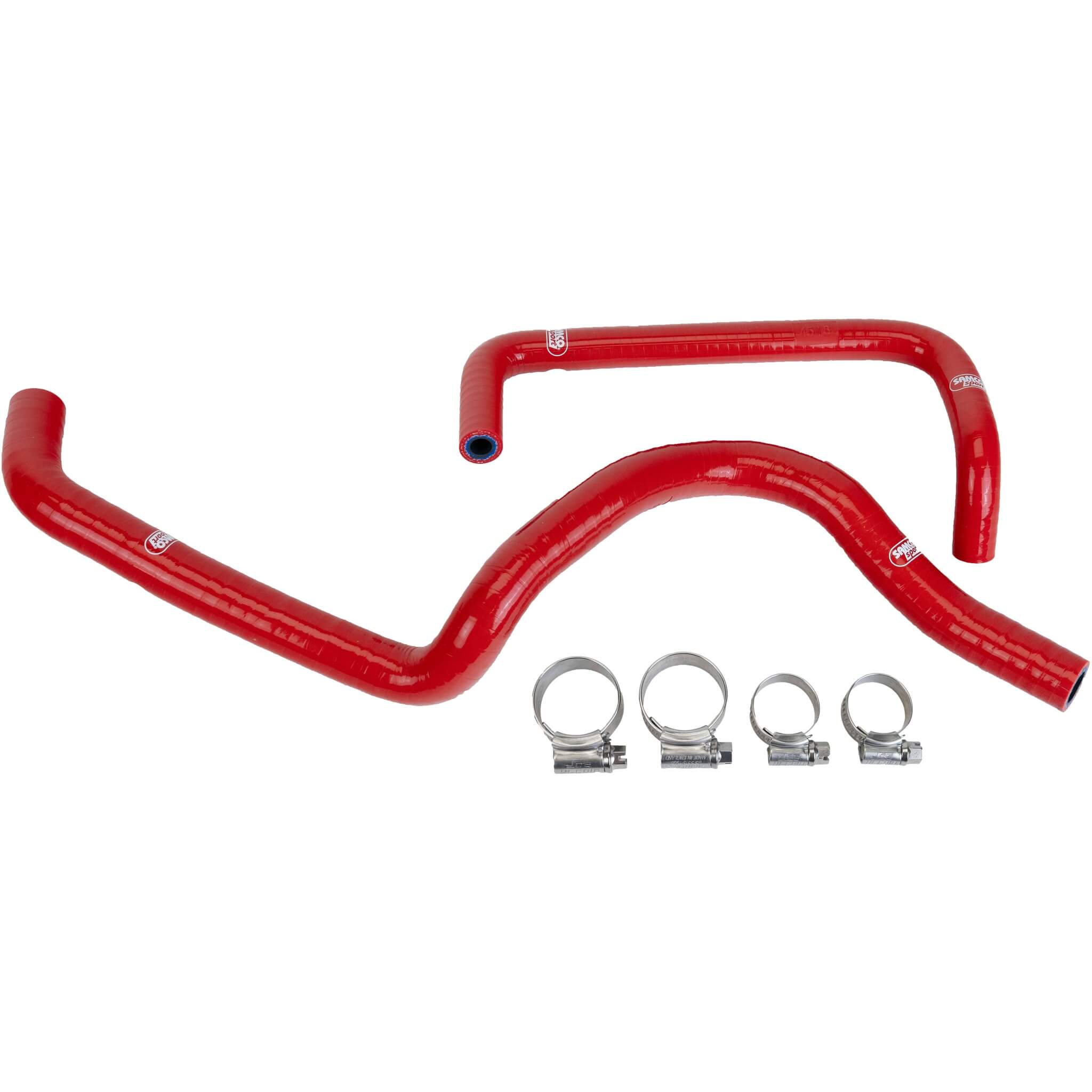 Samco Power Steering Hose Kit w/ Clamps (2 Pieces), 2008-2014 STi