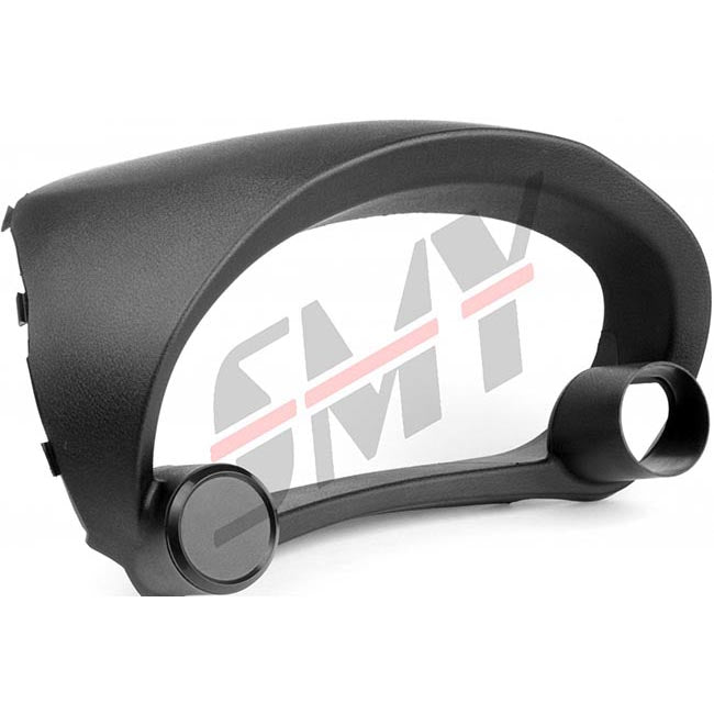 SMY Dual Gauge Pod Cluster Bezel (52mm), 2008-2014 WRX & 2008-2014 STi - Angle 2
