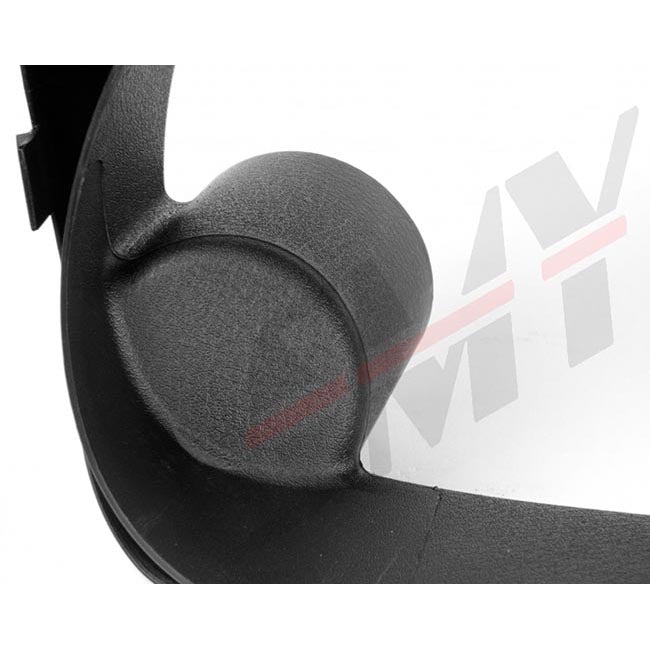 SMY Dual Gauge Pod Cluster Bezel (52mm), 2008-2014 WRX & 2008-2014 STi - Angle 5