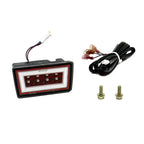 SMY F1 V3 Hyperflash Rear Brake Light (RBL) Red w/ DRL White Light Bar, 2011-2014 WRX & STi