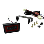 SMY F1 V3 Hyperflash Rear Brake Light (RBL) Smoked w/ DRL Red Light Bar, 2015-2021 WRX & STi