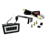 SMY F1 V3 Hyperflash Rear Brake Light (RBL) Smoked w/ DRL White Light Bar, 2015-2021 WRX & STi