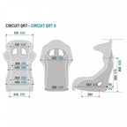 Sparco Circuit II QRT Seat - Angle 3