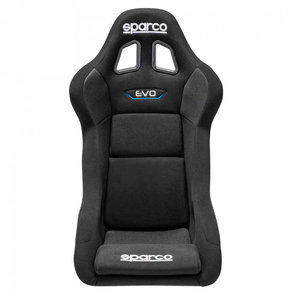 Sparco EVO QRT Seat (Fiberglass, Black) - Angle 2