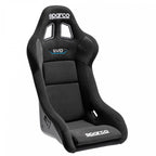 Sparco EVO QRT Seat (Fiberglass, Black) - Angle 3