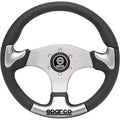 Sparco P-222 Street Steering Wheel, Black/Gray